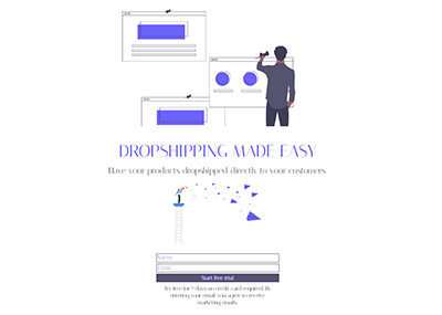 dropshipping templates template underconstructionpage agency