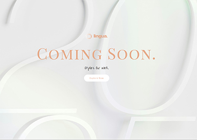 Coming Soon Lingua Template